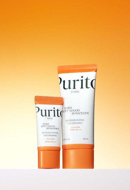 Солнцезащитный крем с керамидами Purito Seoul Daily Soft Touch Sunscreen SPF 50+ PA++++ 60 ml 2191 - изображение 3