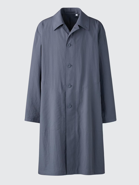 Тренч Uniqlo розмір S сірий (07) (475634) - Фото 2 Тренч Uniqlo розмір S сірий (07) (475634) - изображение 2
