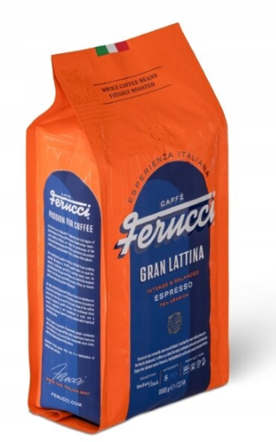 Кава в зернах Ferucci Gran Lattina Espresso 1 кг (5905215161414) - зображення 2