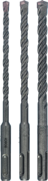 Zestaw wierteł udarowych Bosch SDS plus 3 szt 1617000117 (3165140015721) - obraz 2