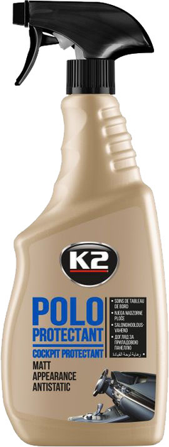 Молочко для догляду за панеллю приладів K2 POLO PROTECTANT 750 мл (5906534000590) - зображення 1