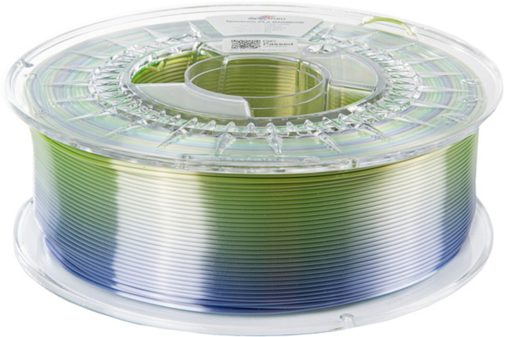 Filament do drukarek 3D Filament Spectrum PLA SILK Rainbow 1.75mm 1000 g Frost Gloss (5905991400875) - obraz 3