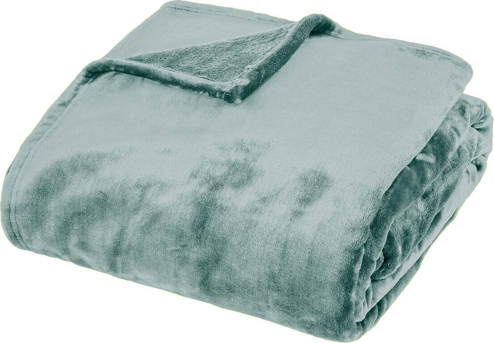 Koc Atmosphera Cuddly niebieski 180 x 230 cm (3560232955617) - obraz 1