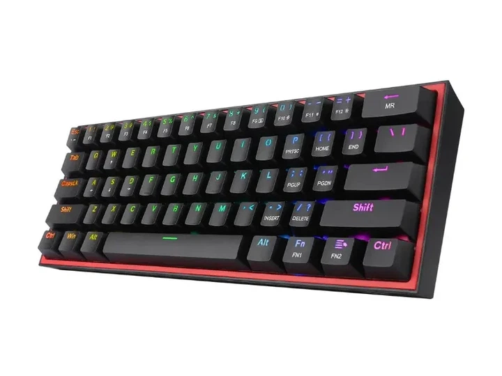 Клавіатура REDRAGON Fizz K617 RGB Mini Black (K617RGB-B, 84539) - изображение 2