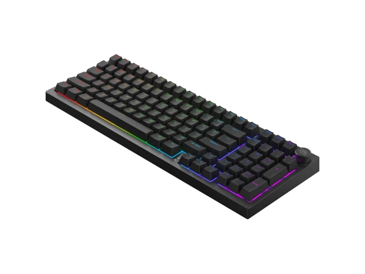 Клавіатура Proove Gaming Slicker Wireless Keyboard Black (WKSL00022401) - Фото 2 Клавіатура Proove Gaming Slicker Wireless Keyboard Black (WKSL00022401) - изображение 2