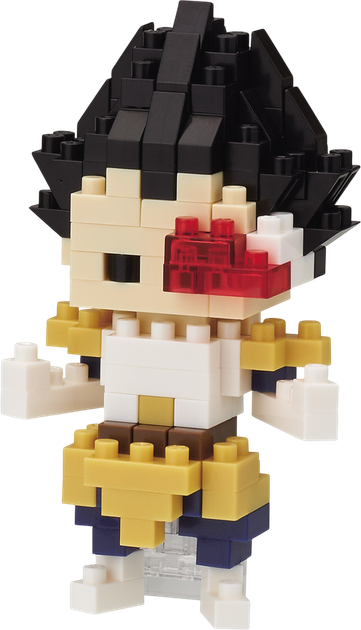 Klocki konstrukcyjne Nanoblock Dragonball Vegeta 130 elementów NBDB_004 (4972825212028) - obraz 2