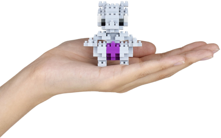 Klocki konstrukcyjne Nanoblock Pokemon Mewtwo 130 elementów NBPM_006 (4972825146811) - obraz 4