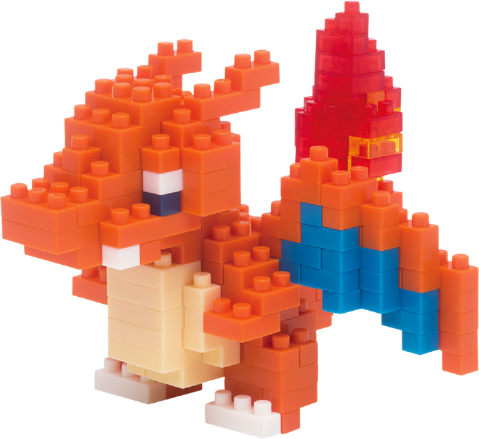 Klocki konstrukcyjne Nanoblock Pokemon Charizard 200 elementów NBPM-008 (4972825146248) - obraz 2