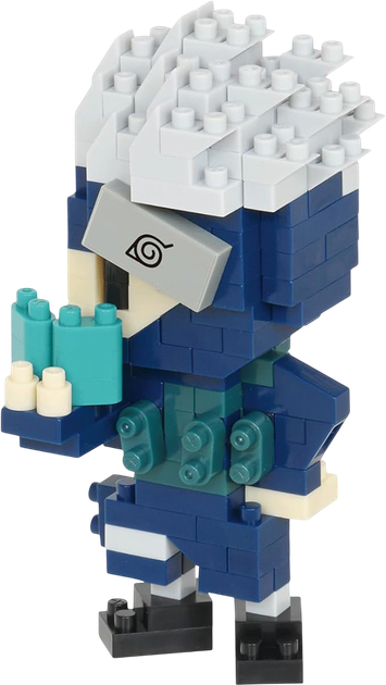 Klocki konstrukcyjne Nanoblock Naruto Kakashi Hatake 180 elementów NBCC-137 (4972825224243) - obraz 2