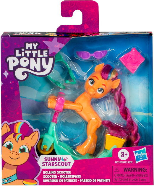 Набір іграшковий Hasbro Історії з гривою MLP-Моя маленька Поні Rolling Scooter (F8725_F8737) - зображення 1