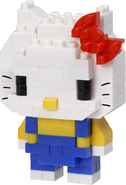 Klocki konstrukcyjne Nanoblock Hello Kitty 140 elementów NBCC_177 (4972825222737) - obraz 2