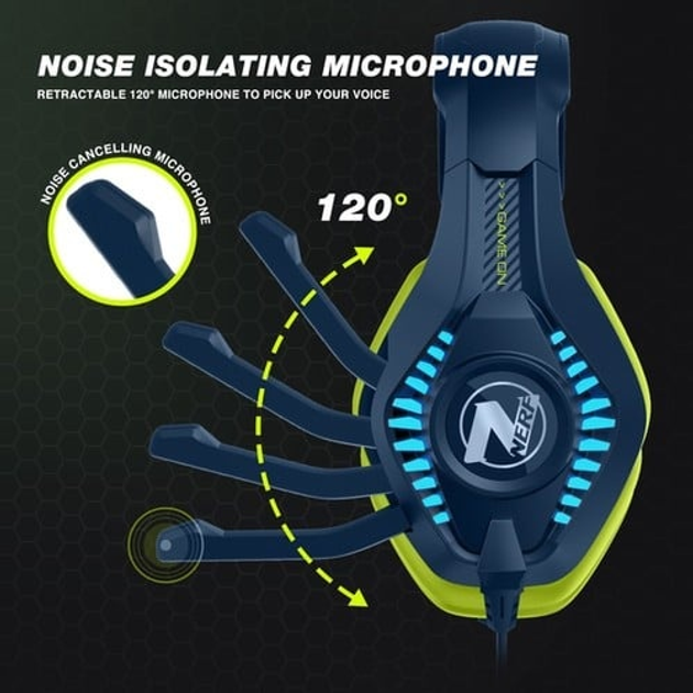 Słuchawki OTL PRO G5 Gaming Headphones Nerf (5055371625821) - obraz 6