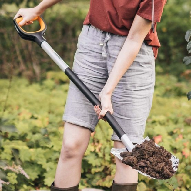 Лопата штикова округлена Fiskars Xact (1066729) - зображення 6