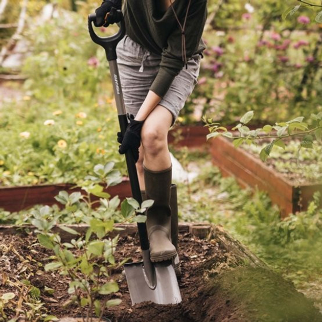 Лопата Fiskars Ergonomic із заокругленим лезом (1066710) - зображення 5