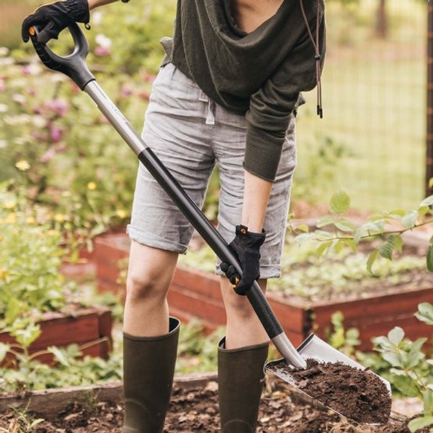 Лопата Fiskars Ergonomic із заокругленим лезом (1066710) - зображення 6