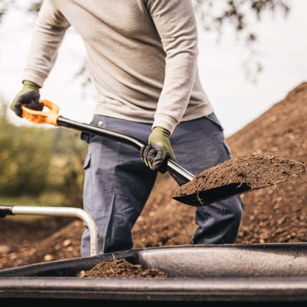 Лопата совкова для бетону Fiskars Solid (1067518) - зображення 5
