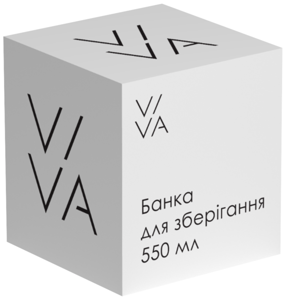 Банка Viva Purl 550 мл (23030132) - Фото 2 Банка Viva Purl 550 мл (23030132) - зображення 2