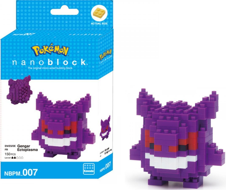 Klocki konstrukcyjne Nanoblock Pokemon Gengar 150 elementów NBPM_007 (4972825146804) - obraz 5