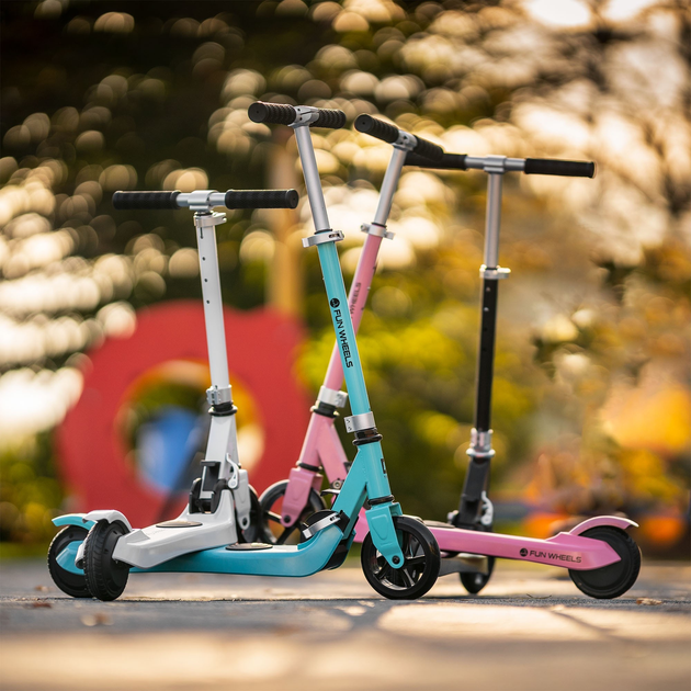 Eлектросамокат Rebel Fun Wheels Blue (5901890067997) - зображення 6