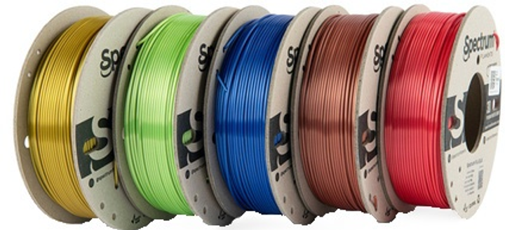 Пластик для 3D принтера Filament Spectrum 5PACK PLA SILK 1.75мм 1250 г Multicolored (5903175655462) - зображення 2