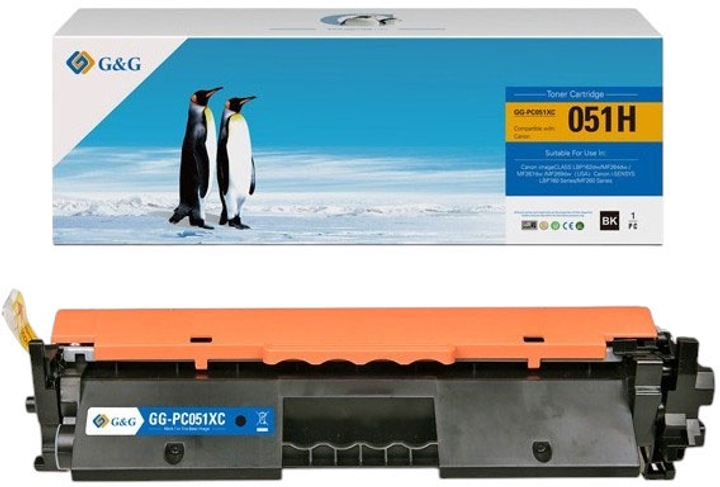 Toner G&G NT-PC051XC Black - obraz 1