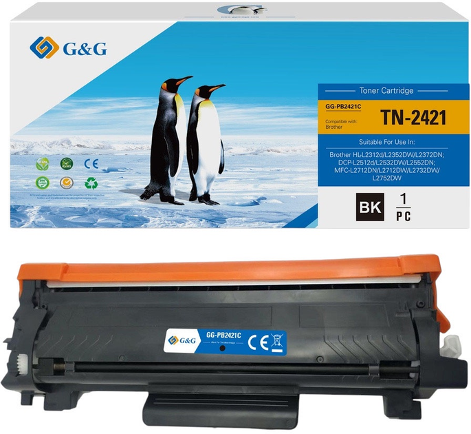 Toner G&G NT-PB2421C Black - obraz 1