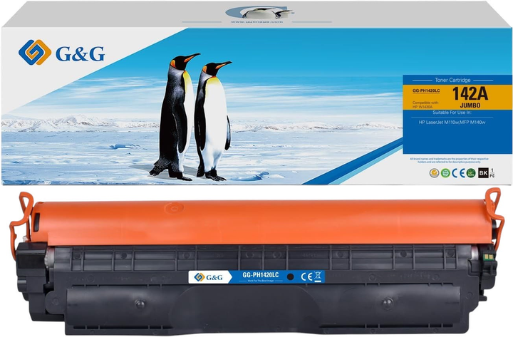 Toner G&G NT-PH1420LC Black - obraz 1