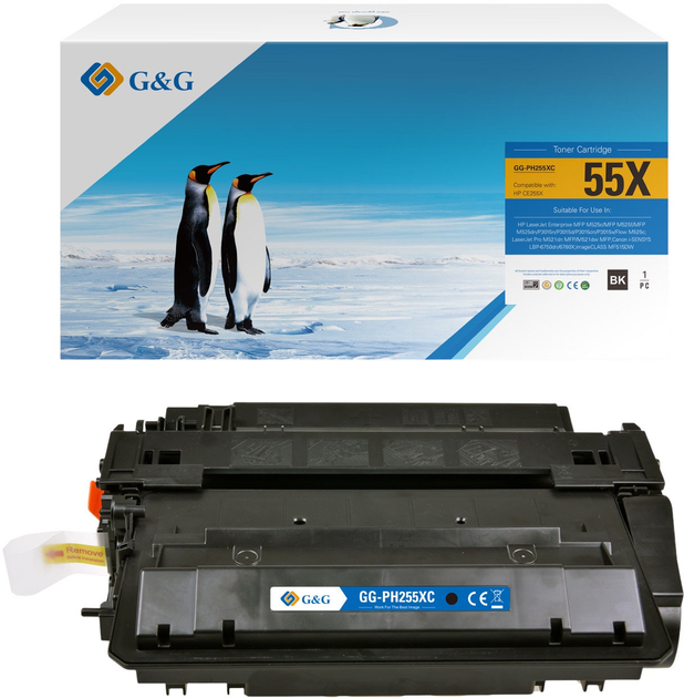 Toner G&G NT-PH255XC Black - obraz 1