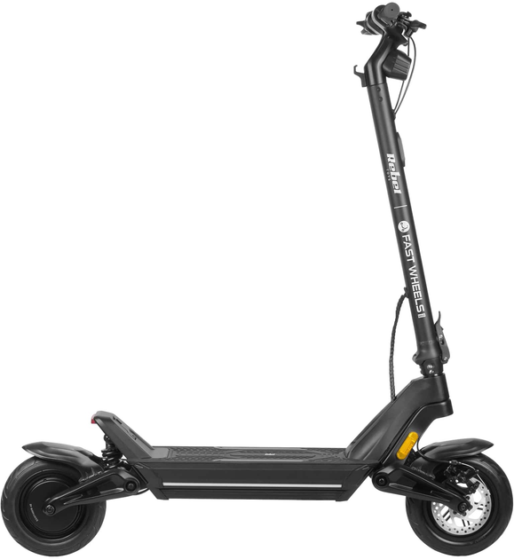 Eлектросамокат Rebel Fast Wheels Pro Max Black (5901890106436) - зображення 3