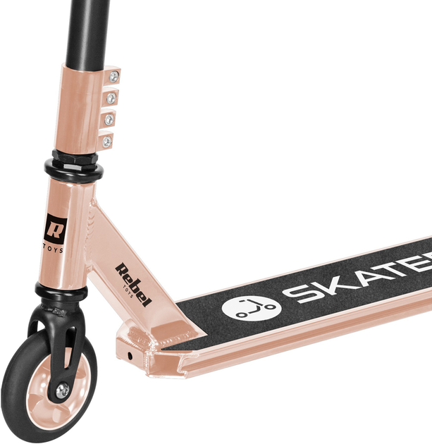 Hulajnoga wyczynowa Rebel Skater Pro Gold (5901890055932) - obraz 3