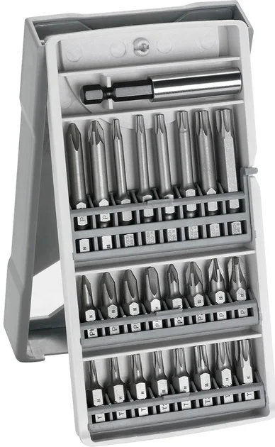 Акумуляторний дриль-шурупокрут Bosch Professional GSR 12V-15 + Набір біт +свердла (39 шт.) у м'якому кейсі (0615990G6L) - зображення 2