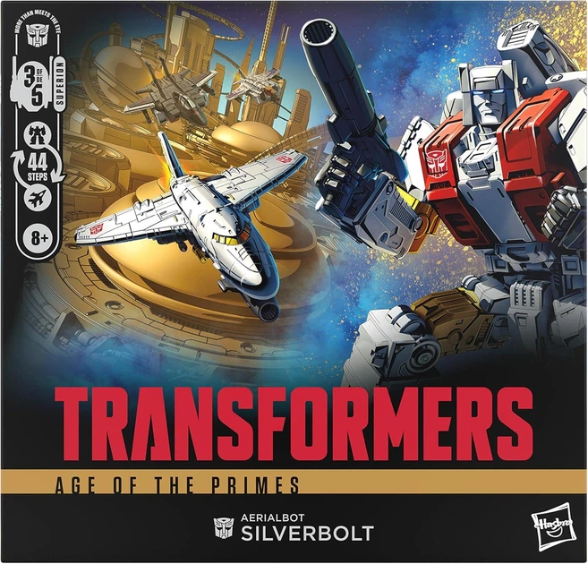 Игрушка Трансформеры Сильверболт Transformers Age of The Primes Commander Class Aerialbot Silverbolt Action Figure Hasbro - изображение 4