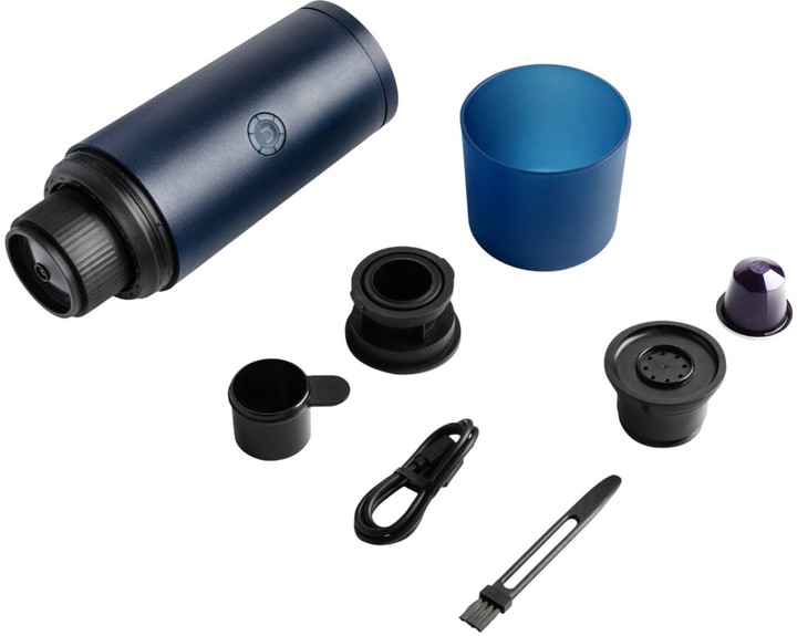 Przenośny ekspres do kawy Nomious Prime Brew Portable Espresso Maker Navy (4897139440021) - obraz 5