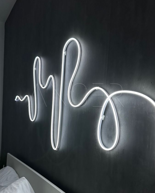 Гнучкий неон FlexGlow LUX 220V білого кольору 5 метрів - зображення 2
