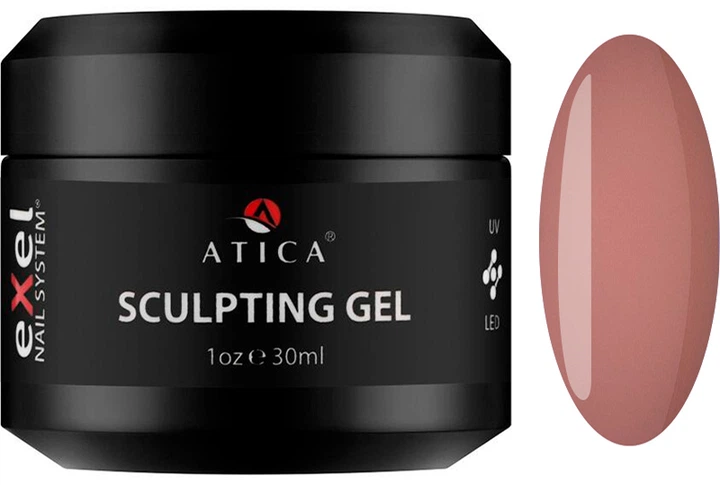 Моделюючий гель Sculpting Gel Desert Sand Atica, 30 мл - Фото 1 Моделюючий гель Sculpting Gel Desert Sand Atica, 30 мл - изображение 1
