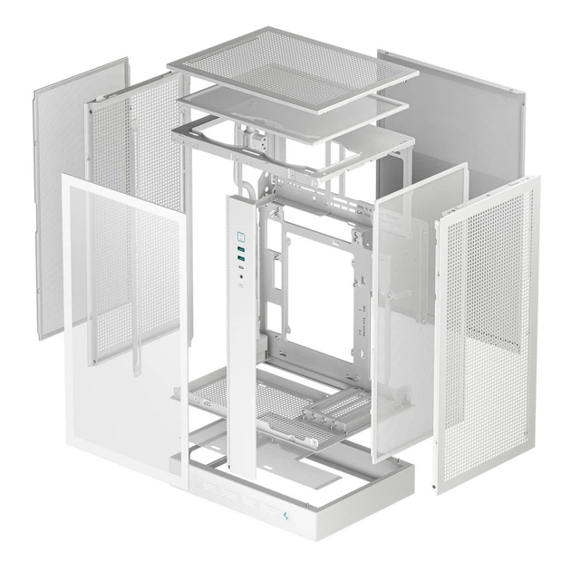 Корпус DeepCool CH270 Digital White (R-CH270-WHNDM0-G-1) без БП - изображение 4