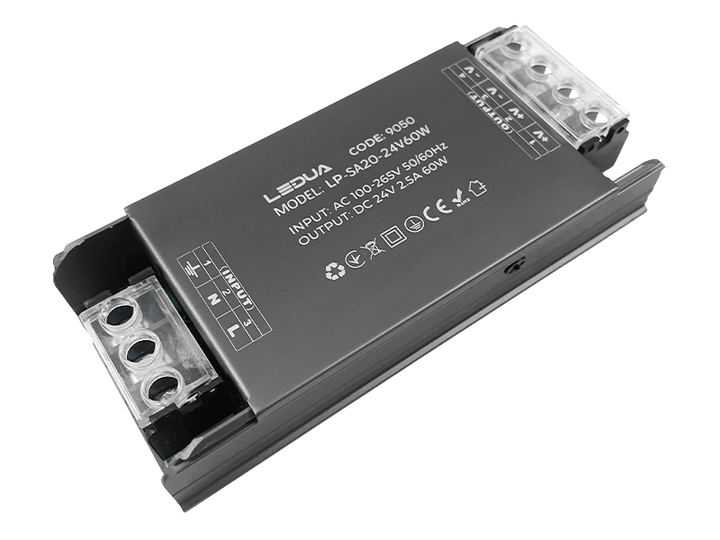 Блок питания LEDUA 24V 60W IP20 (LP-SA20-24V60W) - Фото 1 Блок питания LEDUA 24V 60W IP20 (LP-SA20-24V60W) - изображение 1