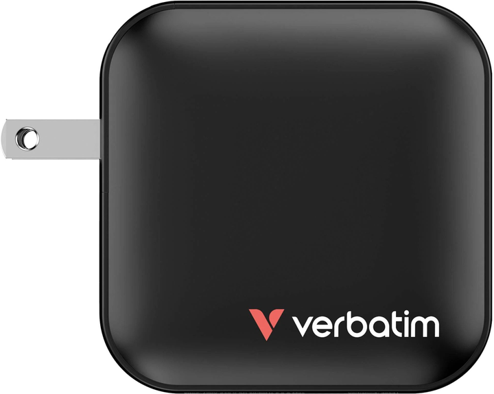 Ładowarka sieciowa Verbatim Travel Mini GaN 165W Black (0023942322160) - obraz 4