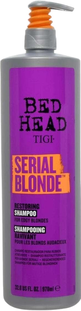 Шампунь відновлювальний для блондинок Tigi Bed Head Serial Blonde Restorative Shampoo 970 мл (615908432275) - зображення 1