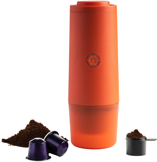 Przenośny ekspres do kawy Nomious Prime Brew Portable Espresso Maker Orange (4897139440076) - obraz 4