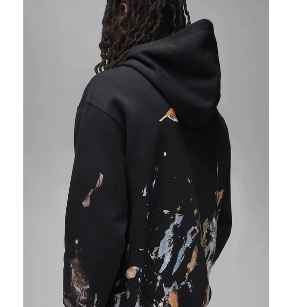 Кофта мужская Jordan Series By Jammie Holmes Fleece Pullover Hoodie Black M Чорний FD7393-010 - Фото 8 Кофта мужская Jordan Series By Jammie Holmes Fleece Pullover Hoodie Black M Чорний FD7393-010 - изображение 8