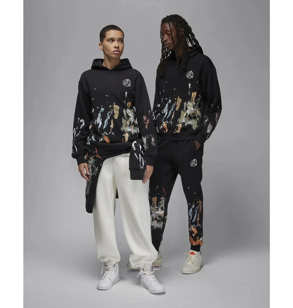 Кофта мужская Jordan Series By Jammie Holmes Fleece Pullover Hoodie Black M Чорний FD7393-010 - Фото 9 Кофта мужская Jordan Series By Jammie Holmes Fleece Pullover Hoodie Black M Чорний FD7393-010 - изображение 9