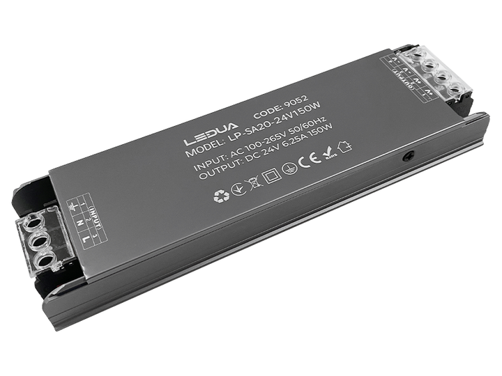 Блок живлення LEDUA 24V 150W IP20 (LP-SA20-24V150W) - Фото 1 Блок живлення LEDUA 24V 150W IP20 (LP-SA20-24V150W) - зображення 1