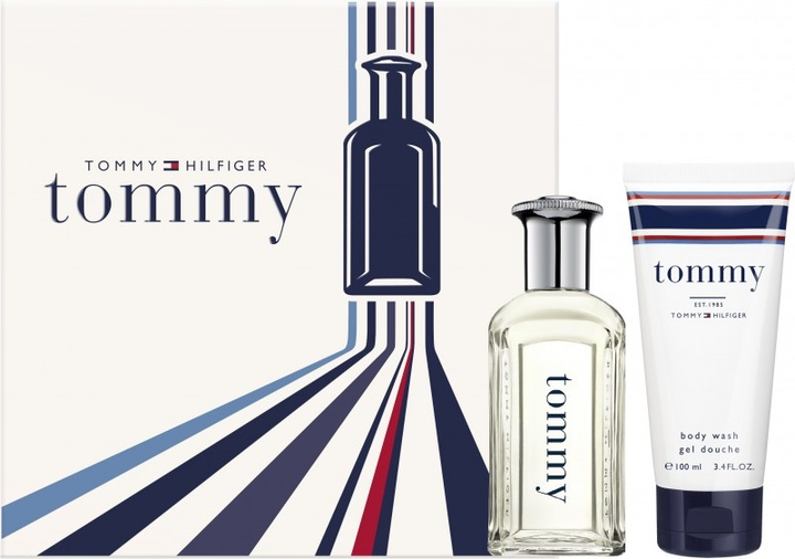 Zestaw męski Tommy Hilfiger Tommy Woda toaletowa 100 ml + Żel pod prysznic 100 ml (7640496671389) - obraz 1