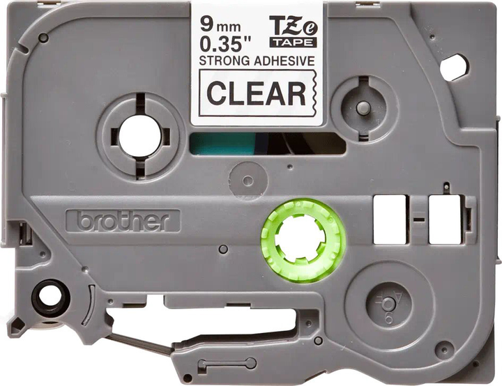 Taśma etykietowa Brother TZE-S121 9 mm x 3 m Transparent (TZES121) - obraz 2