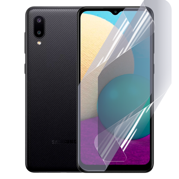 Антишпигун приватна плівка гідрогелева для смартфона Samsung Galaxy A02 SM-A022G протиударна прозора - Фото 1 Антишпигун приватна плівка гідрогелева для смартфона Samsung Galaxy A02 SM-A022G протиударна прозора - зображення 1