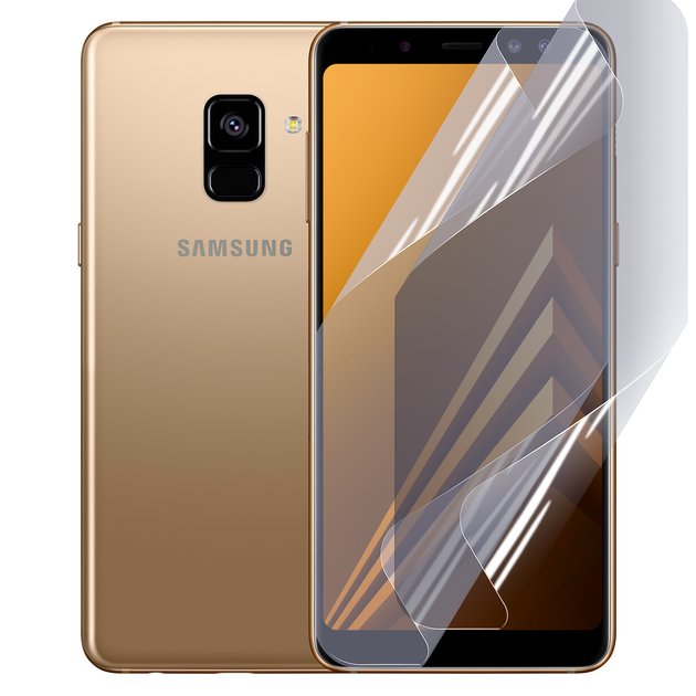 Антишпион приватная плёнка гидрогелевая для смартфона Samsung Galaxy A8 (2018) (SM-A530) противоударная прозрачная - Фото 1 Антишпион приватная плёнка гидрогелевая для смартфона Samsung Galaxy A8 (2018) (SM-A530) противоударная прозрачная - изображение 1