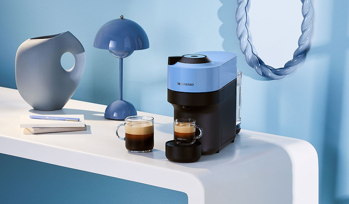 Кавоварка капсульна Delonghi Nespresso Vertuo Pop ENV90.A Синя (132193592) - зображення 7