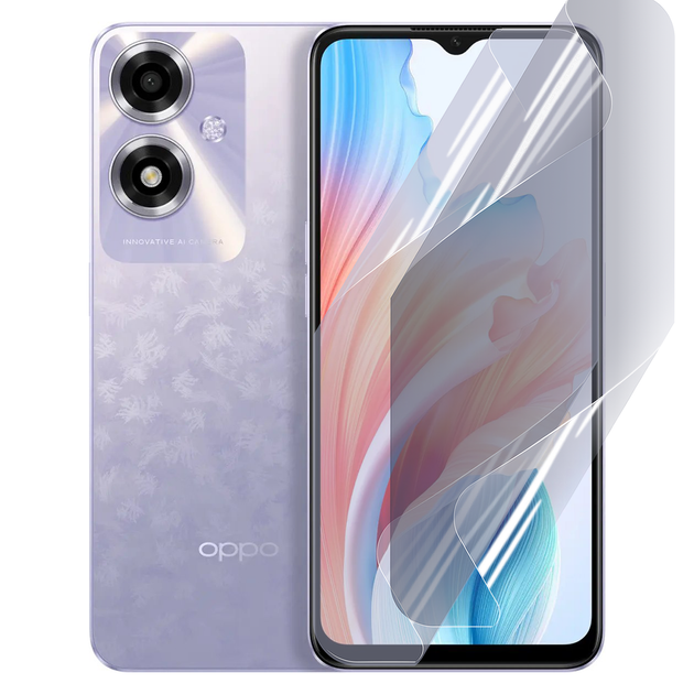 Антишпион приватная плёнка гидрогелевая для смартфона Oppo A2m противоударная прозрачная - Фото 1 Антишпион приватная плёнка гидрогелевая для смартфона Oppo A2m противоударная прозрачная - изображение 1