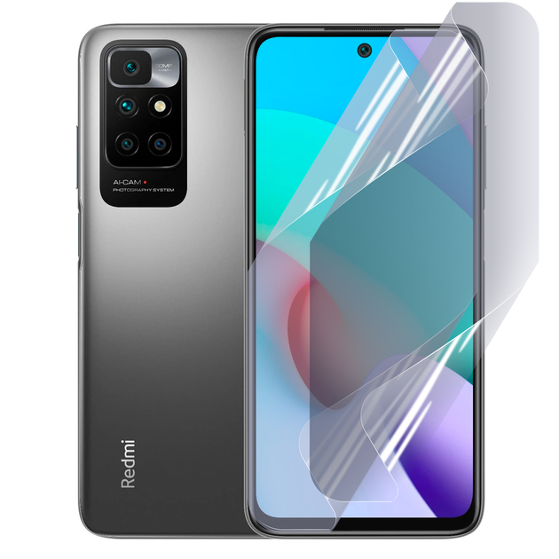 Антишпион приватная плёнка гидрогелевая для смартфона Xiaomi Redmi 10 (2022) противоударная прозрачная - Фото 1 Антишпион приватная плёнка гидрогелевая для смартфона Xiaomi Redmi 10 (2022) противоударная прозрачная - изображение 1
